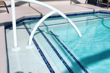 Pool and Spa Handrail Installation