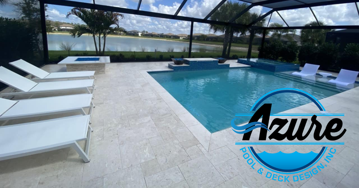 Azure Pool and Deck Design brand new pool build and remodel